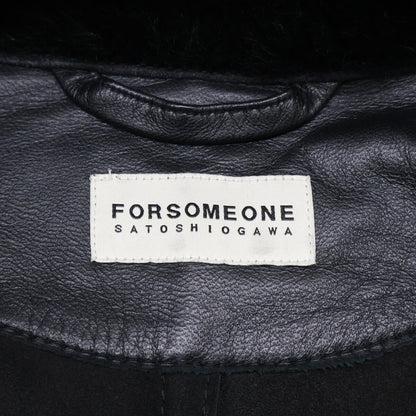 FORSOMEONE フォーサムワン 78000030 Sheep Leather Mouton Coat シープレザー ムートン コート