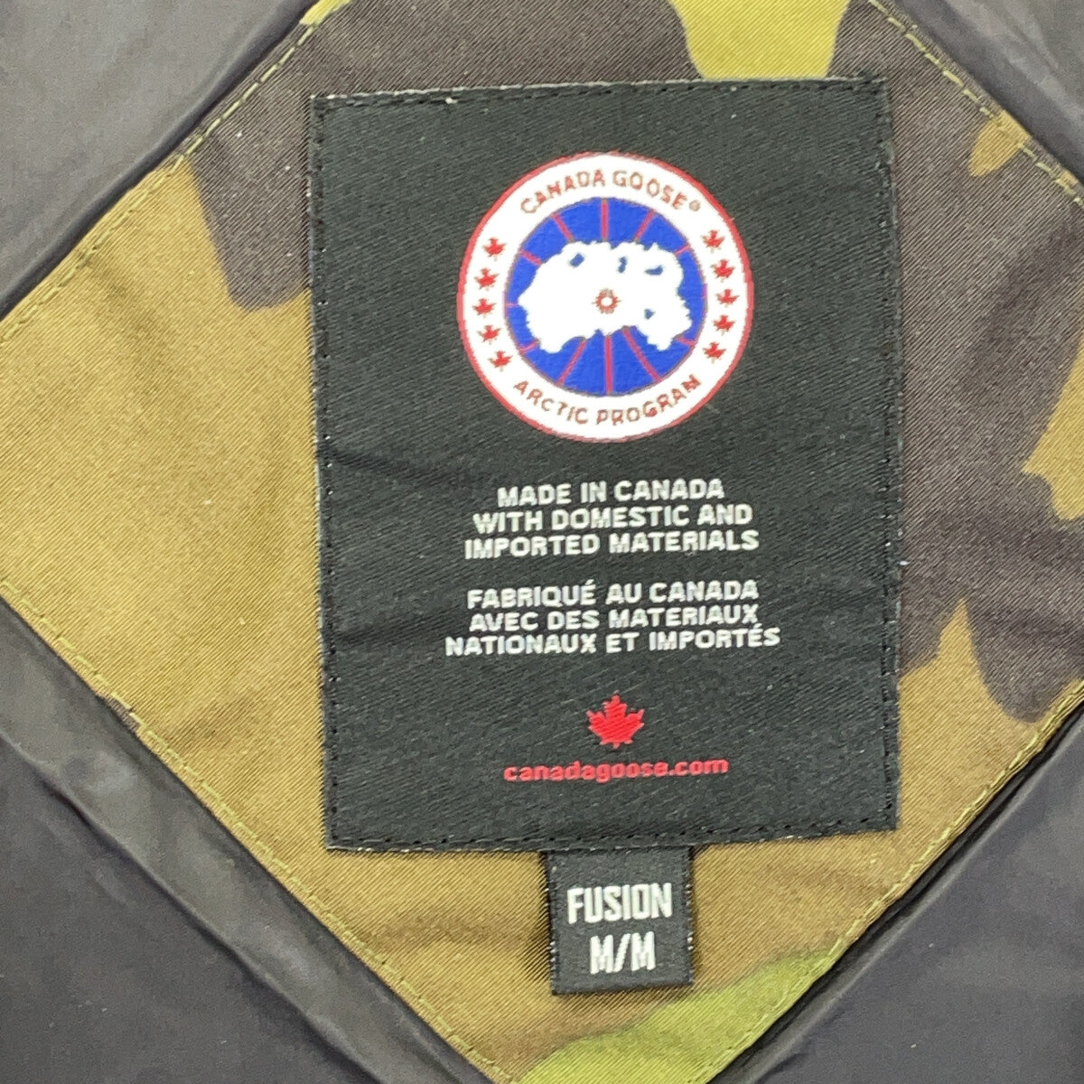 CANADA GOOSE Canada Goose domestic authorized (Sazaby League Co., Ltd.) 3804MA MACMILLAN PARKA MacMillan Parka down jacket jacket
