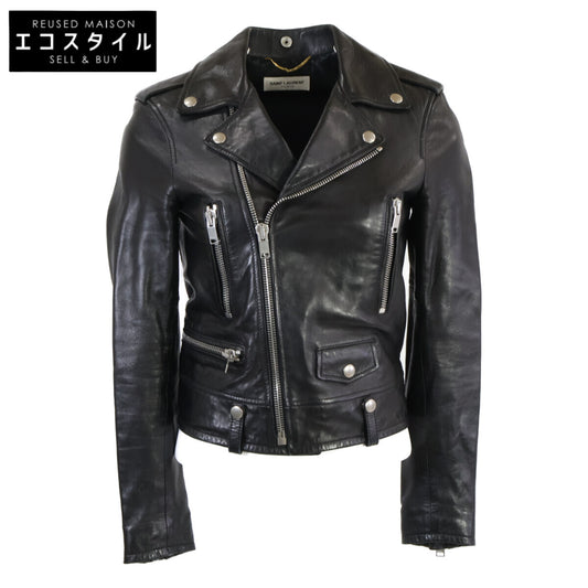 SAINT LAURENT PARIS サンローランパリ 【国内正規】397287 ラムスキン ダブルライダースジャケット ジャケット