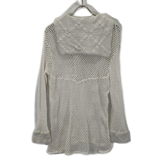 77circa White Antique Lace Knit Top