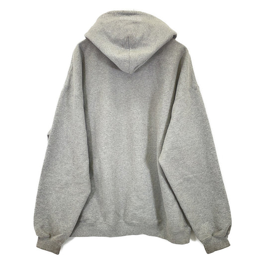 VETEMENTS ヴェトモン グレー UA53HD240G ミックスロゴスウェットフーディ トップス