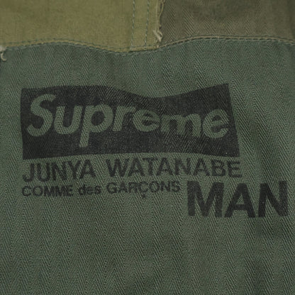 Supreme x JUNYA WATANABE MAN [Excellent] Patchwork Hooded Down Jacket L Men's