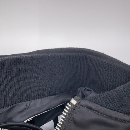 sacai Black x Hank Willis Thomas 21-02446M Solid Mix Blouson Jacket