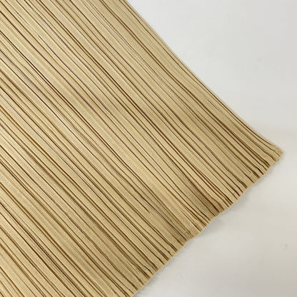 PLEATS PLEASE 三宅一生褶皱 米色 PP05-JK007 高领上衣 上衣