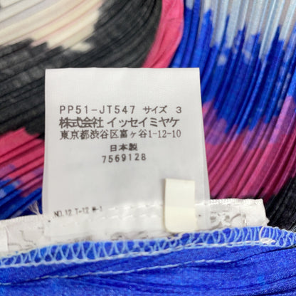 PLEATS PLEASE プリーツプリーズ マルチカラー PP51-JT547 Vネック トップス トップス