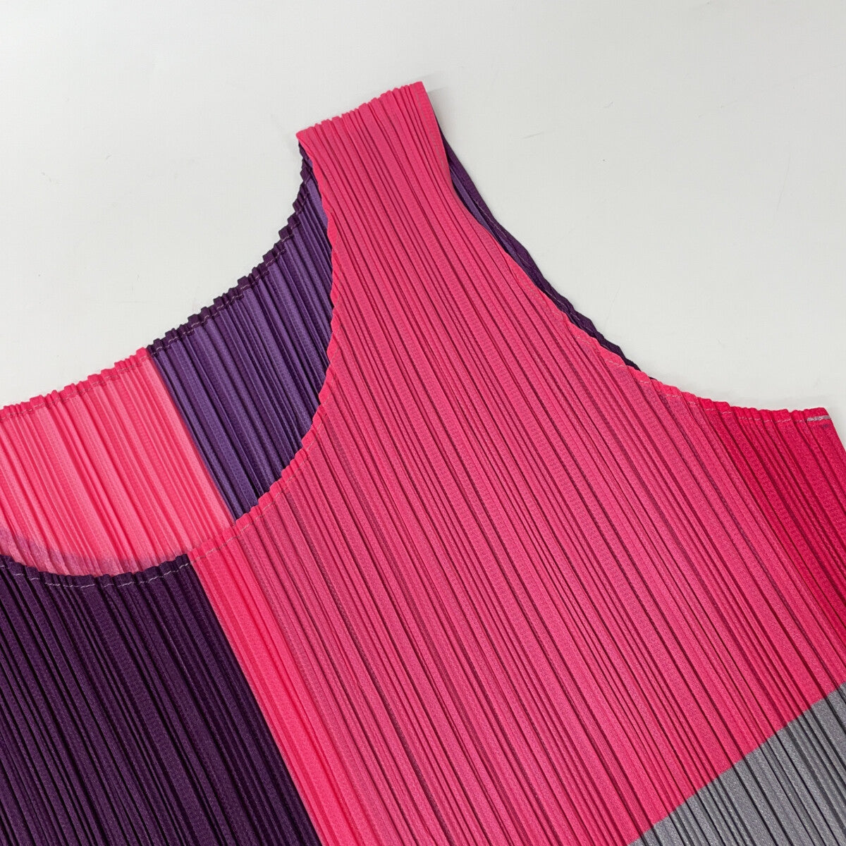 PLEATS PLEASE Pink/Purple Gradient PP13-JH802 Dress
