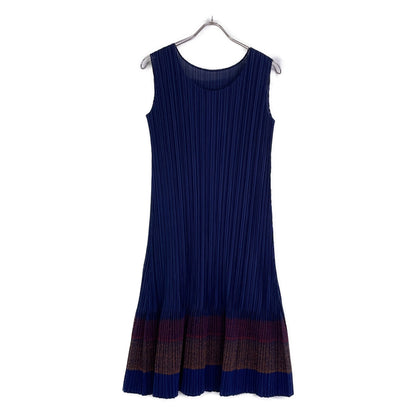 PLEATS PLEASE Navy PP03-JH685 Dress