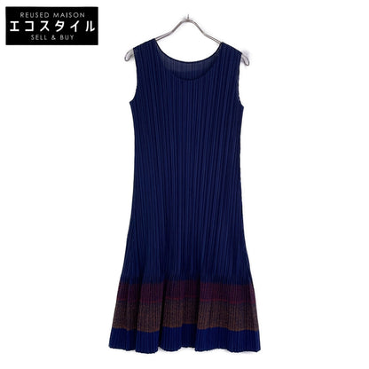 PLEATS PLEASE Navy PP03-JH685 Dress