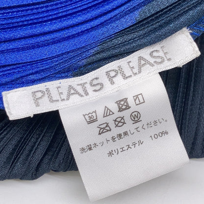 PLEATS PLEASE 三宅一生褶皱 PP83-JH734 宝蓝色/海军蓝 高领连衣裙 连衣裙