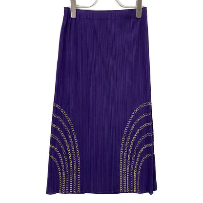 PLEATS PLEASE Purple/Gold PP03-JG661 Skirt Skirt