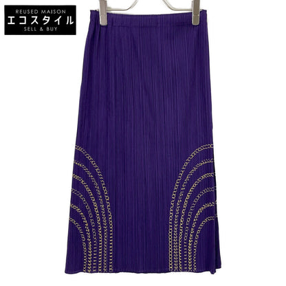 PLEATS PLEASE Purple/Gold PP03-JG661 Skirt Skirt