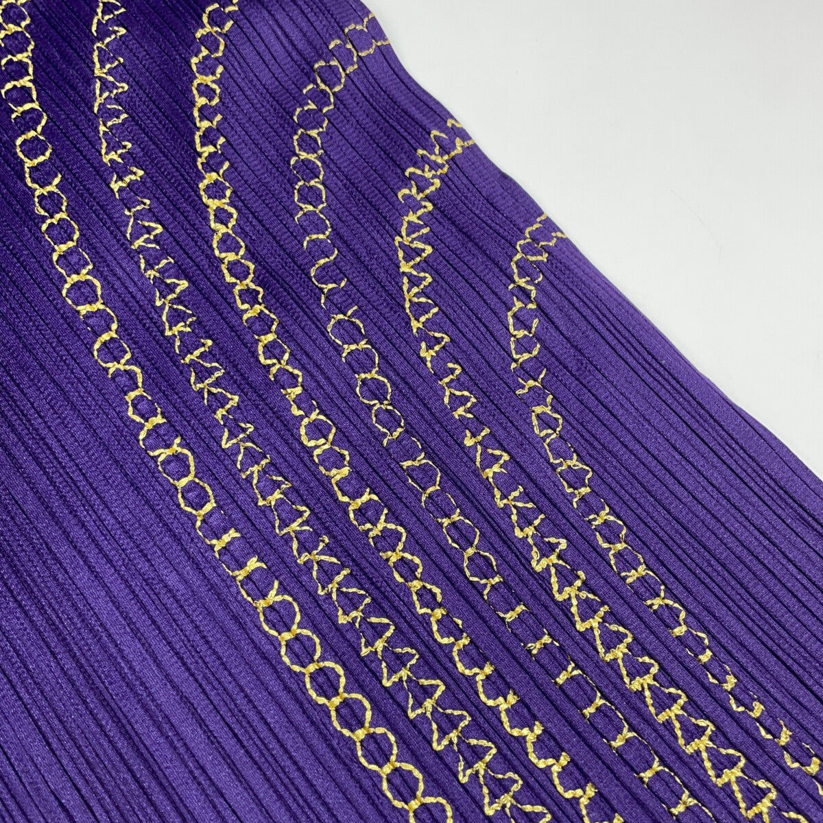 PLEATS PLEASE Purple/Gold PP03-JG661 Skirt Skirt