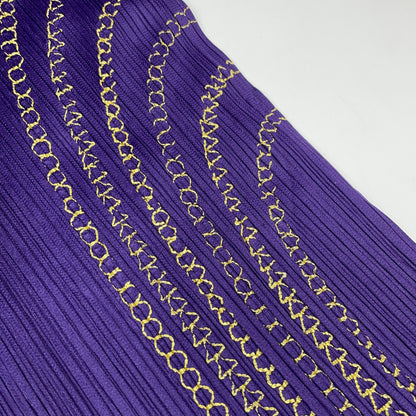 PLEATS PLEASE Purple/Gold PP03-JG661 Skirt Skirt