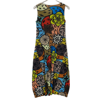 PLEATS PLEASE Multicolor PP51-JH595 Afghan Ball Dress