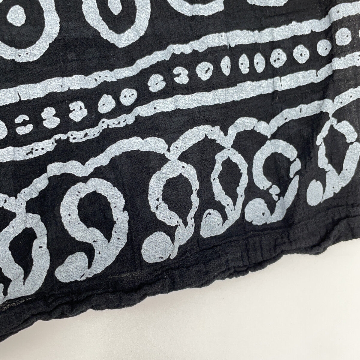 me ISSEY MIYAKE Black Patterned MI32-FG592 Skirt Skirt