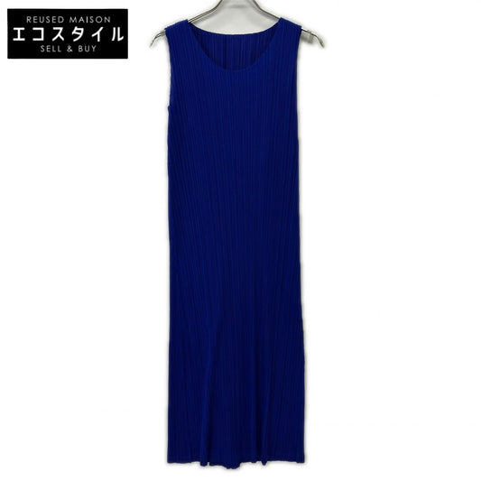 PLEATS PLEASE プリーツプリーズ ブルー PP63-JH165 ワンピース ワンピース