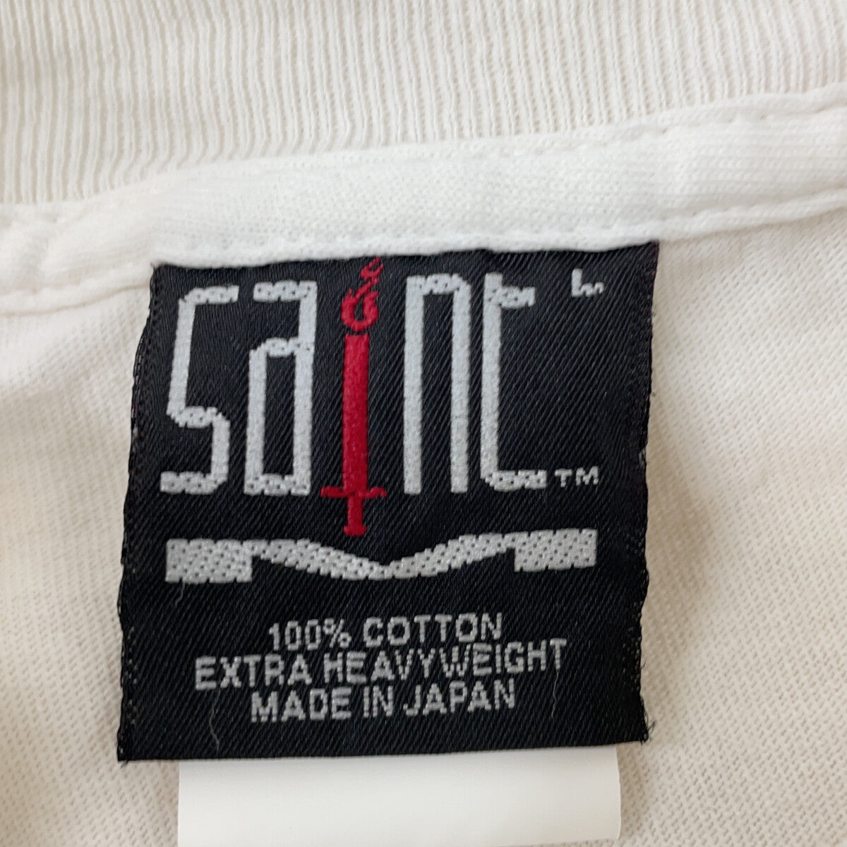 SAINT MICHAEL White SM-HR1-0000-018 SAINT T-shirt Tops