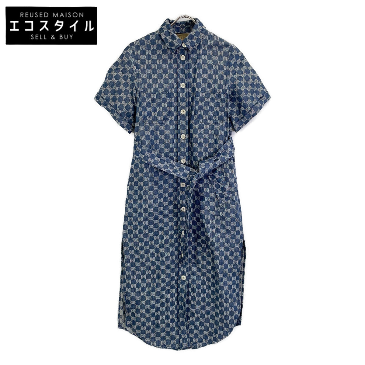 GG Jacquard 740203 Long Shirt/Dress, Dress, 36, Women's