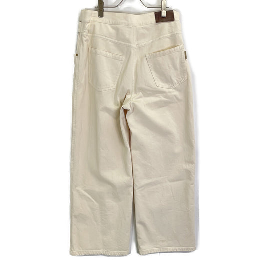BRUNELLO CUCINELLI 布鲁奈罗·库奇内利 象牙色 M0H43P5737 九分裤 五袋裤 下装