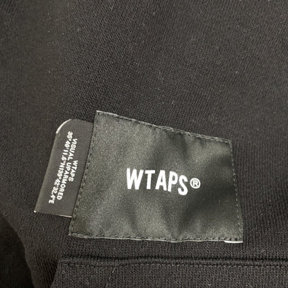 WTAPS PAVILION HOODY Pullover Sweatshirt Tops 04 Black
