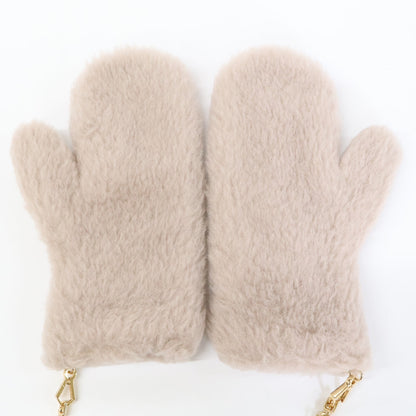 Max Mara マックスマーラ 【美品/国内正規】456607136 テディベア ミトン グローブ SM