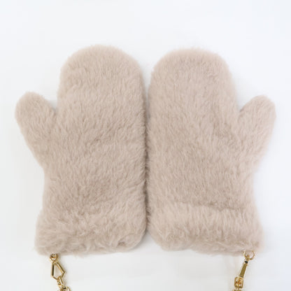 Max Mara マックスマーラ 【美品/国内正規】456607136 テディベア ミトン グローブ SM