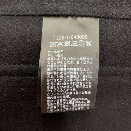 H BEAUTY＆YOUTH 黑色 羊毛羊绒 麦尔登呢 工装夹克 M
