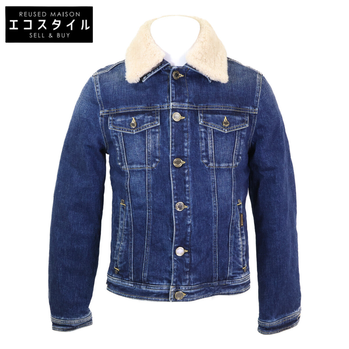 MOORER ムーレー 【美品】TABURNO-104 3rdデニム ダウンジャケット ジャケット