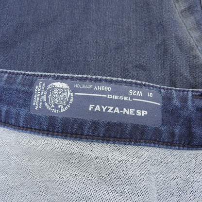 DIESEL FAYZA-NE SP Stretch Pants Bottoms Men's Navy W25 Bottoms W25