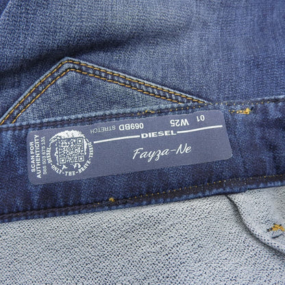 DIESEL ディーゼル FAYZA-NE ストレッチ パンツ ボトムス メンズ ネイビー W25 ボトムス