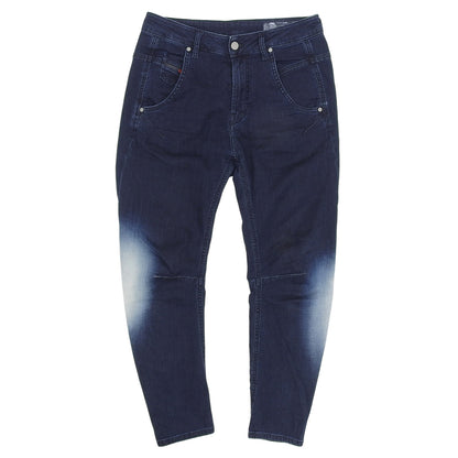 DIESEL ディーゼル FAYZA-NE 色落ち加工 ストレッチパンツ ボトムス メンズ ネイビー W25 ボトムス