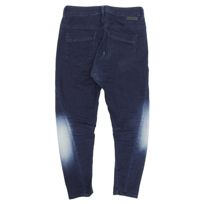 DIESEL ディーゼル FAYZA-NE 色落ち加工 ストレッチパンツ ボトムス メンズ ネイビー W25 ボトムス