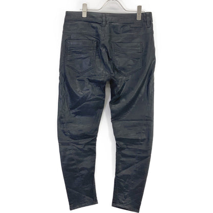 DIESEL ディーゼル チャコールグレー FAYZA-NE コーティング加工 立体スウェットパンツ ボトムス