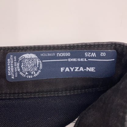 ﾁｬｺｰﾙｸﾞﾚｰ FAYZA-NE ｺｰﾃｨﾝｸﾞ加工 立体ｽｳｪｯﾄﾊﾟﾝﾂ ボトムス 25 メンズ