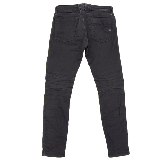 DIESEL ディーゼル BAKARI-NE ストレッチ バイカーパンツ ボトムス メンズ ブラック 28 ボトムス