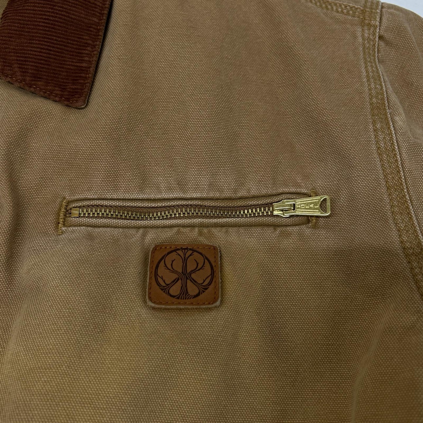 NVCLEAR ニュークリア ﾀﾝ BONE WORK JACKET ジャケット M