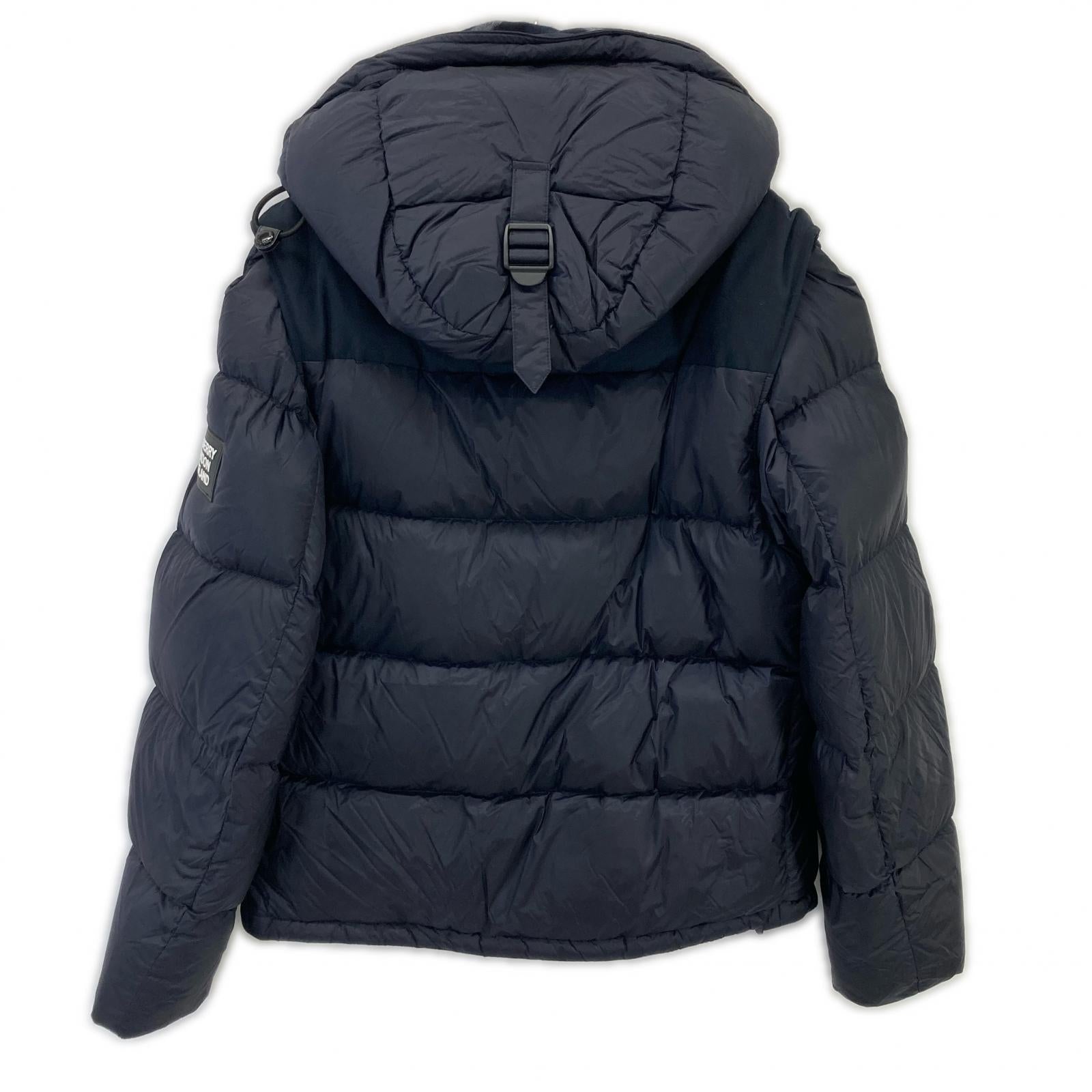 BURBERRY バーバリー 8018732 ネイビー ロックウェル ノバチェック ダウンジャケット ジャケット