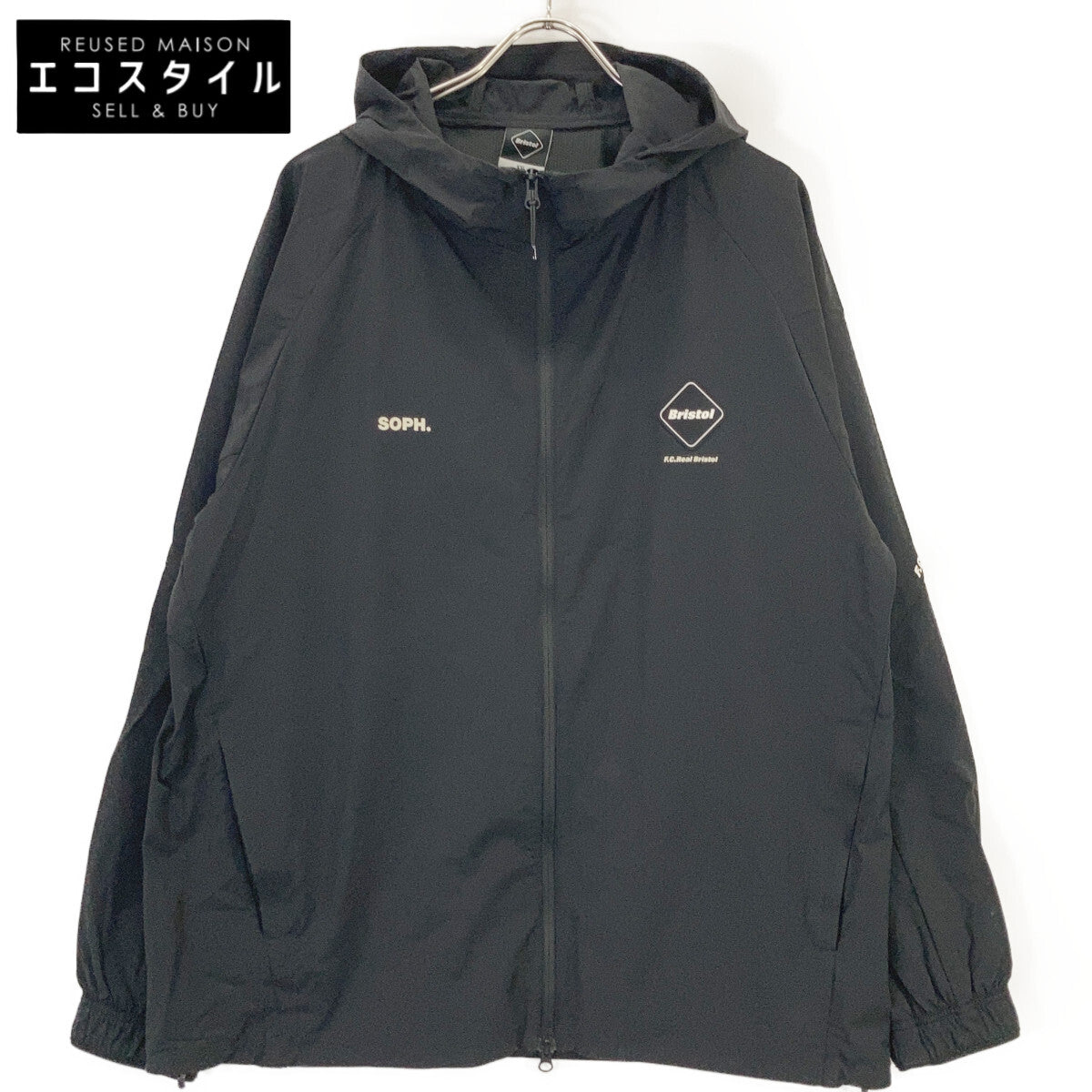 F.C.Real Bristol エフシーリアルブリストル ブラック 4WAY STRETCH VENTILATION JACKET ジャケット