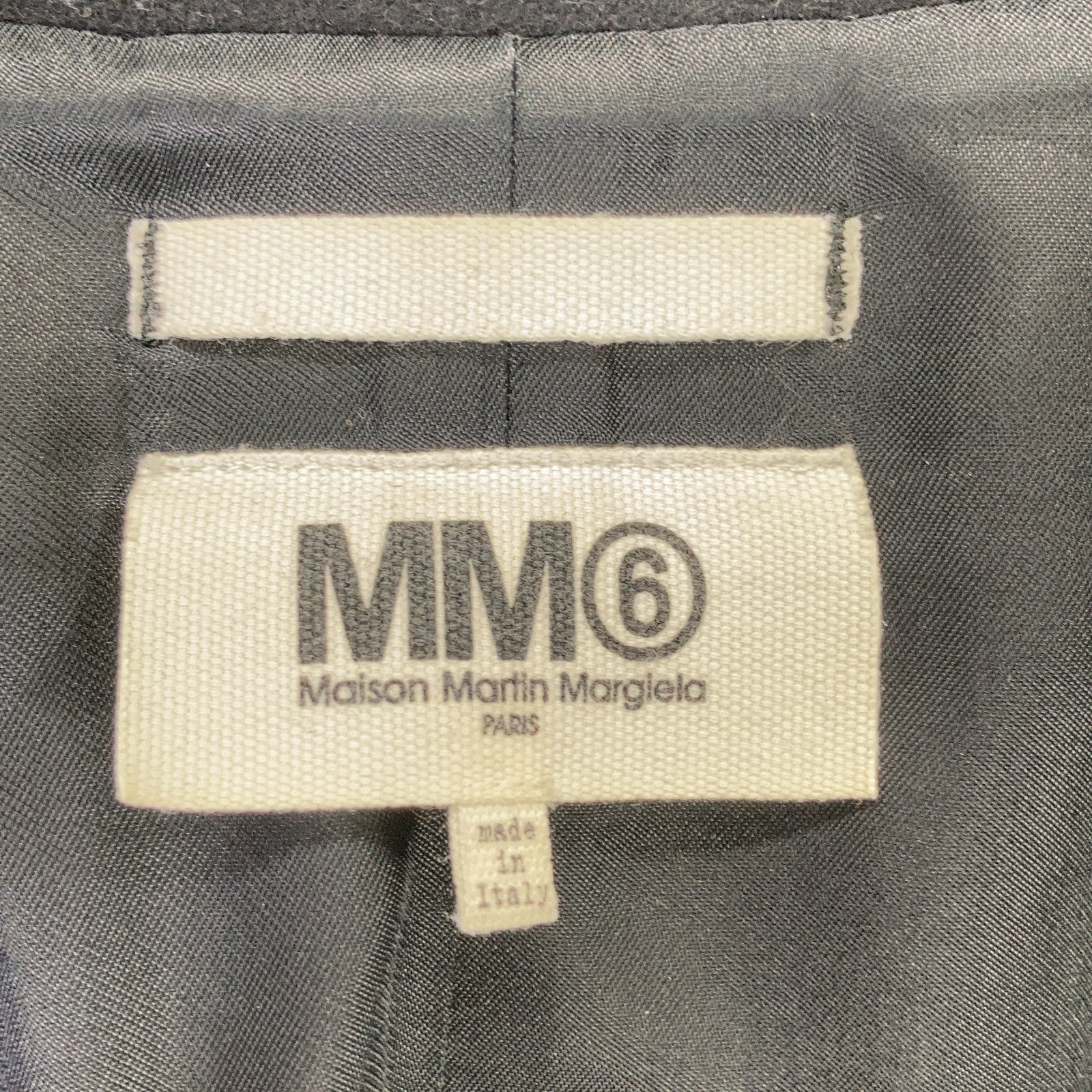 MM6 エムエムシックス ブラック S32AA0104 2015AW オーバーサイズ コクーンコート コート
