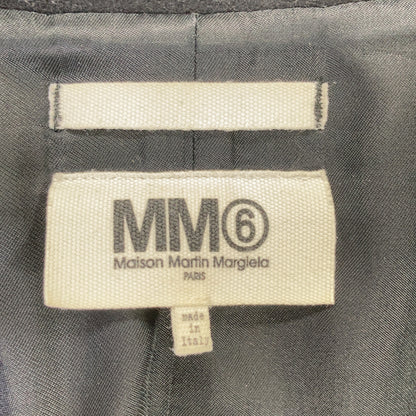 MM6 エムエムシックス ブラック S32AA0104 2015AW オーバーサイズ コクーンコート コート