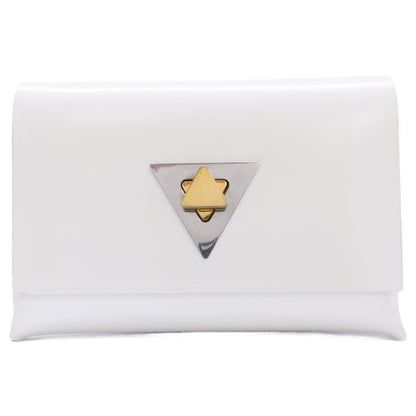 BOTTEGA VENETA P01472476F Turn-Lock Leather Card Case