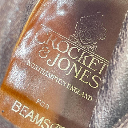 Crockett&Jones ×BEAMSF Brown Suede RADNOR3 200 Last Lace-up Boots Shoes