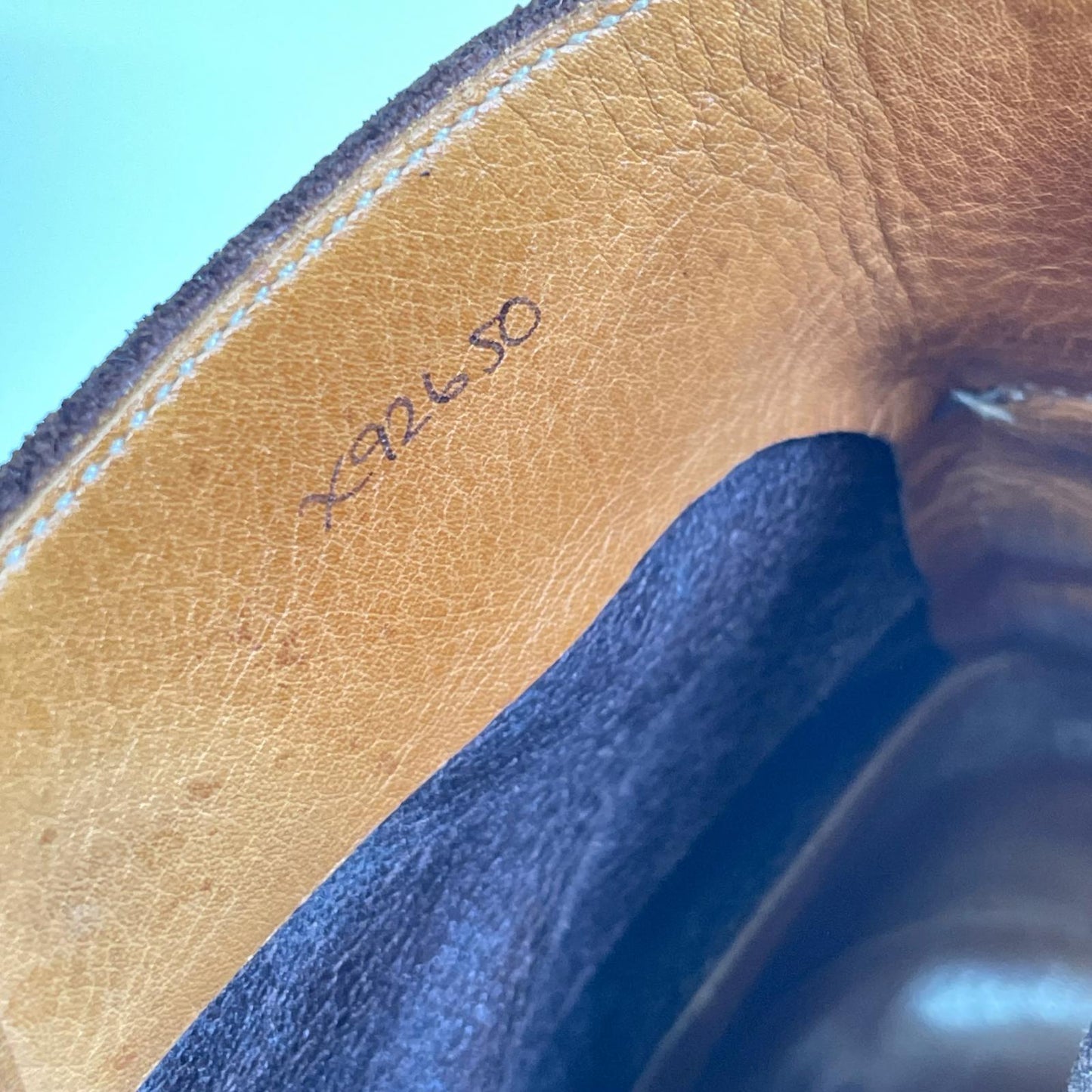 Crockett&Jones ×BEAMSF Brown Suede RADNOR3 200 Last Lace-up Boots Shoes