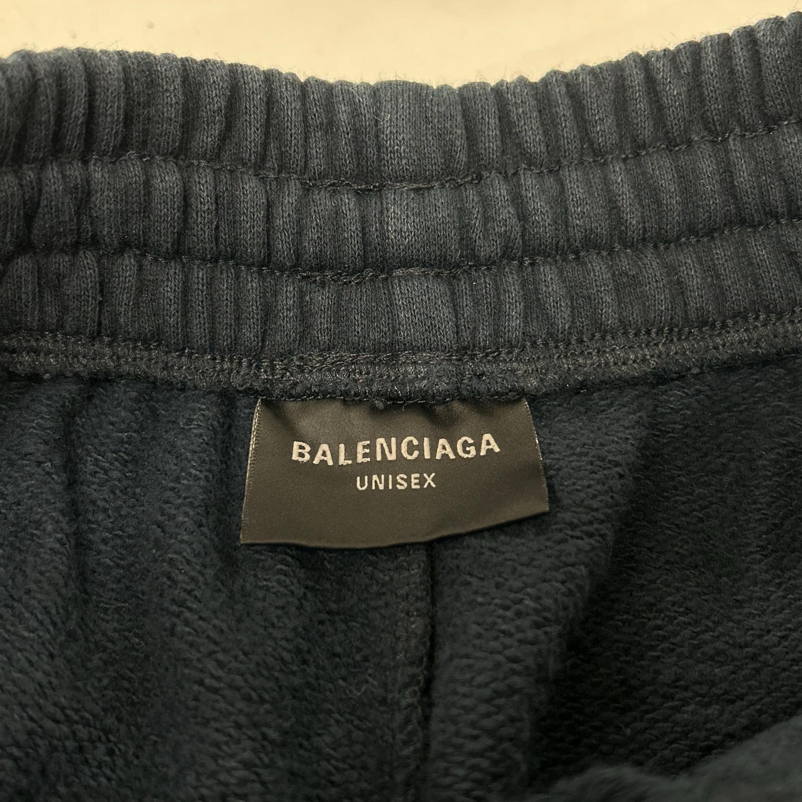 BALENCIAGA バレンシアガ 【国内正規/25年製】844177 Scholl Baggy Sweatpants ショール バギースウェットパンツ ボトムス