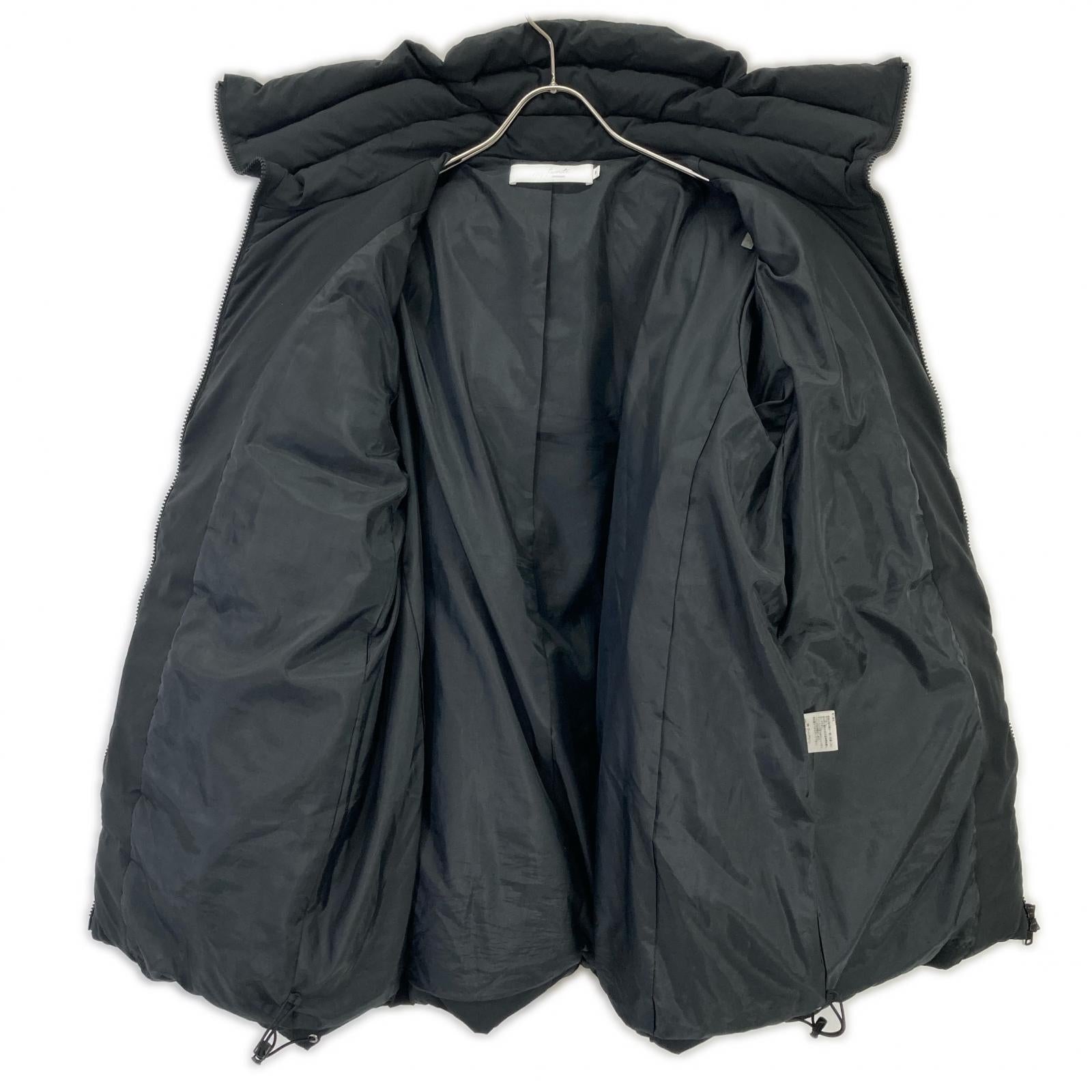 DANSKIN ダンスキン ブラック DMF324307 ハイネック パフ ジャケット ジャケット