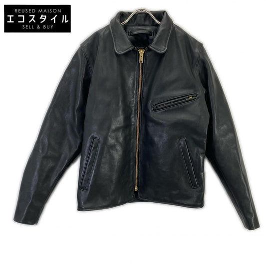 VANSON バンソン 83145A 03 ブラック シングルライダースジャケット USA ジャケット
