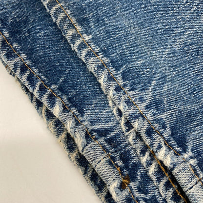 LEVI'S リーバイス 66前期 ブルー ボタン裏6 ポケット裏シングル スモールe ボタンフライデニムパンツ ボトムス