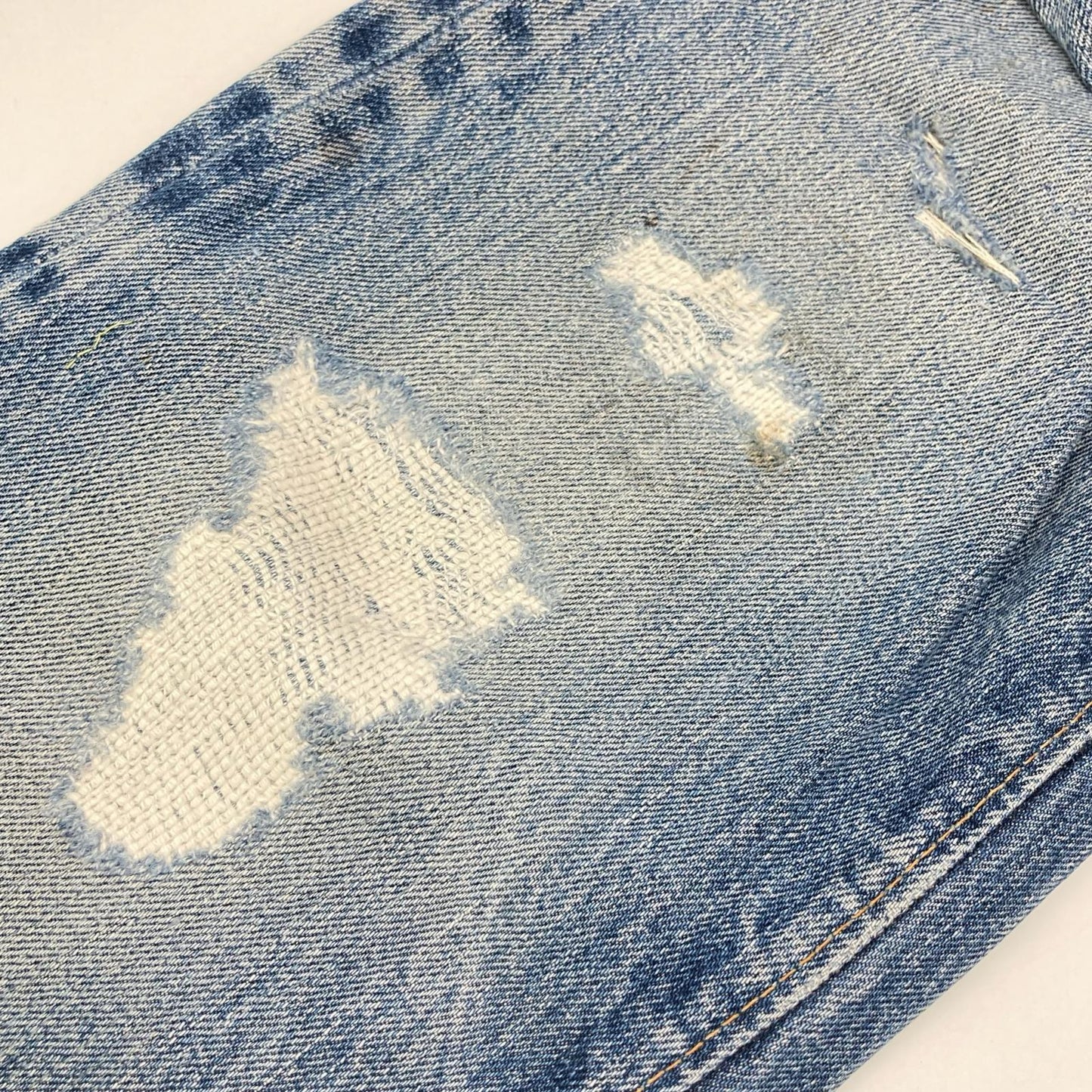 LEVI'S リーバイス 66前期 ブルー ボタン裏6 ポケット裏シングル スモールe ボタンフライデニムパンツ ボトムス