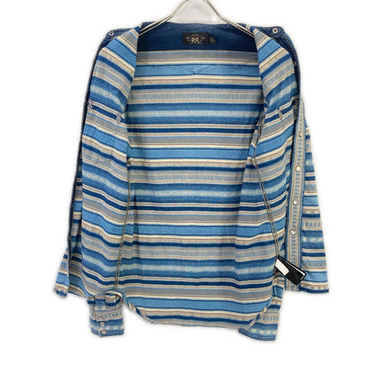 RRL ダブルアールエル 782911250001 ブルー系 バッファローウエスタンシャツ トップス