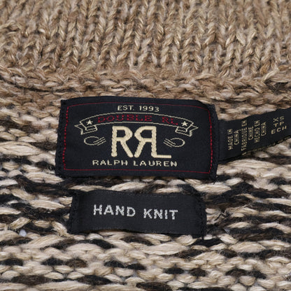 RRL ダブルアールエル 【国内正規】782911229001 ネイティブ柄 カウチンハンド ショールカラー ニットカーディガン/ ジャケット
